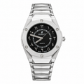 Hublot Classic Fusion Quartz Stainless Steel Black Dial Men's Watch