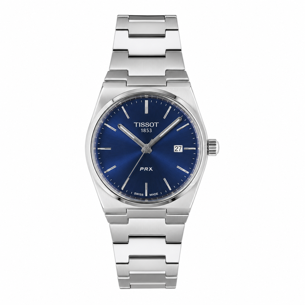 Tissot PRX 1853 Blue Dial Stainless Steel Men's Watch