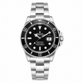Rolex Submariner Black Dial Stainless Steel Men's Dive Watch