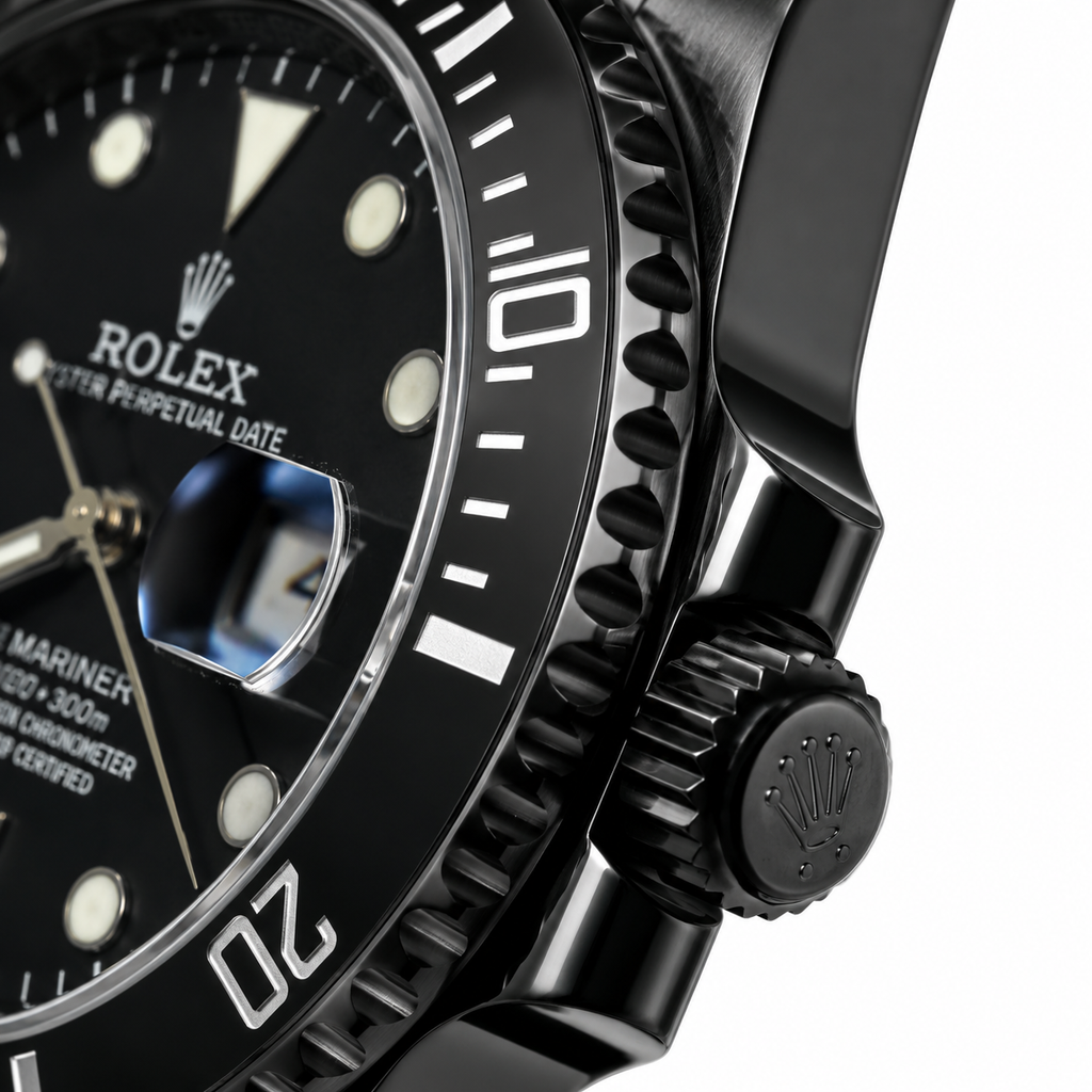 Rolex Submariner Black Edition Stainless Steel Men's Analog Watch