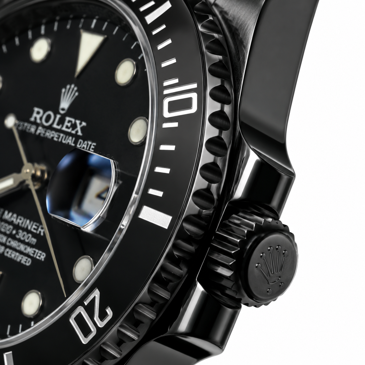 Rolex Submariner Black Edition Stainless Steel Men's Analog Watch