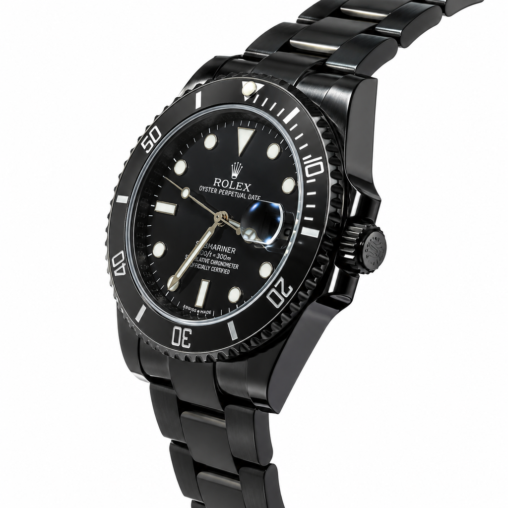 Rolex Submariner Black Edition Stainless Steel Men's Analog Watch