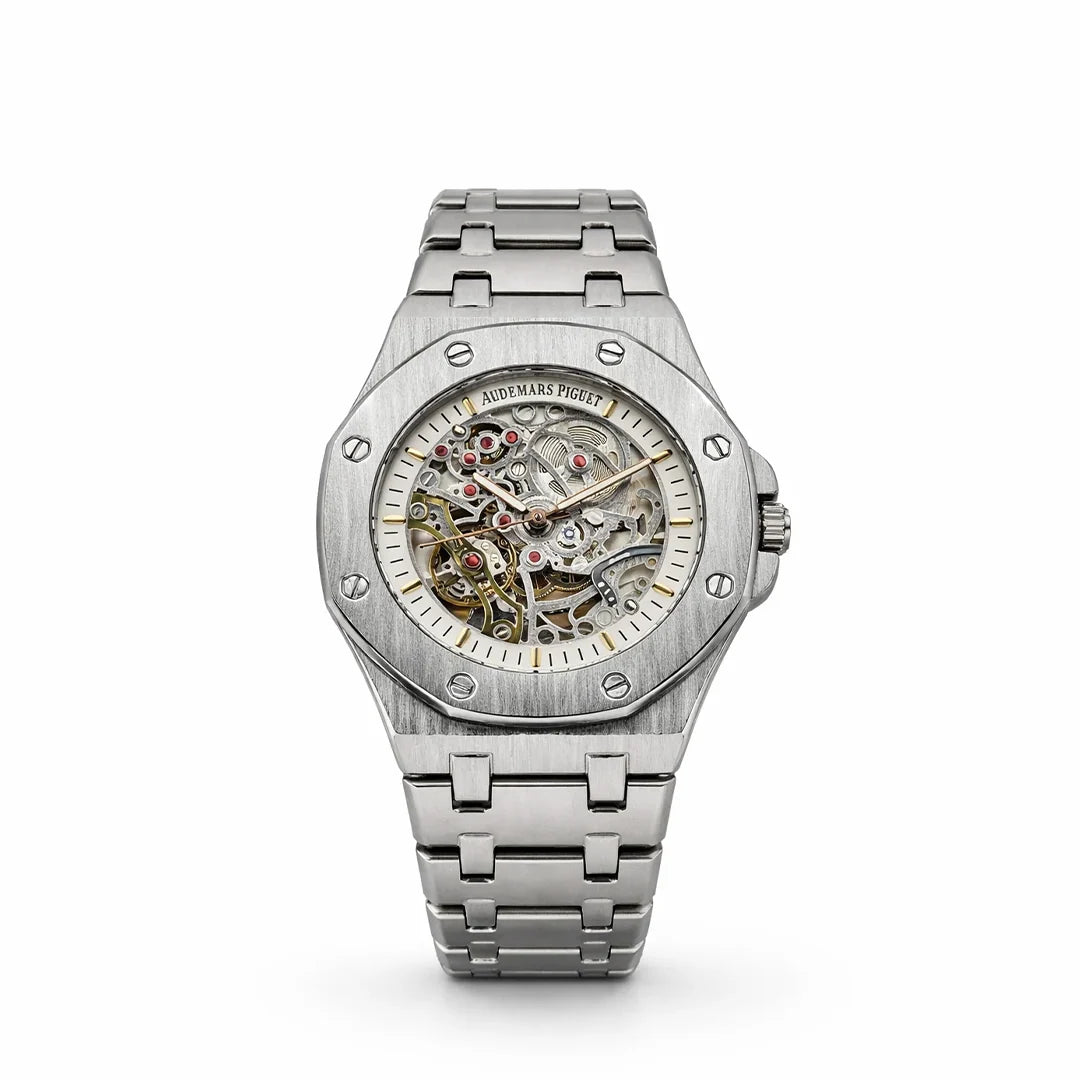 Audemars Piguet Royal Oak Double Balance Wheel Openworked – (A+ Master Skeleton Edition)